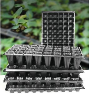 Vassoi <span class=keywords><strong>per</strong></span> Semina <span class=keywords><strong>a</strong></span> 50 Celle di Alta Qualità in Nuovo Materiale, con Buona Resistenza e Non Soggetti <span class=keywords><strong>a</strong></span> Deformazioni - Product Image 4