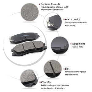 Nouvelles plaquettes de disque de frein automobile avant pour <span class=keywords><strong>Toyota</strong></span> pour D1879 0446648160 GDB2183 fournisseur d'usine plaquettes de frein de <span class=keywords><strong>prix</strong></span> de voiture - Product Image 4