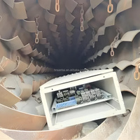 Máquina secadora de tambor rotatorio industrial de alta capacidad para motor de componente de núcleo de lodo de piedra caliza de aserrín de arena