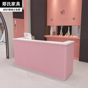 Gran oferta <span class=keywords><strong>de</strong></span> muebles <span class=keywords><strong>de</strong></span> oficina, juego <span class=keywords><strong>de</strong></span> mesas <span class=keywords><strong>de</strong></span> escritorio rosas, Oficina Scrivania Rezeption, recepción moderna, escritorio <span class=keywords><strong>de</strong></span> recepción, salón <span class=keywords><strong>de</strong></span> belleza - Product Image 4