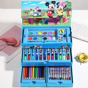 מברשת סט 54 צבע מים עט ילדים של נייר לימוד ציוד ציוד צביעה עט - Product Image 4