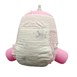 กางเกงแบบดึงขึ้น<span class=keywords><strong>ส</strong></span>ำหรับเด็กทารกแบบใช้แล้วทิ้งกางเกงแบบดึงขึ้นได้ดูดซับได้สูง - Product Image 5