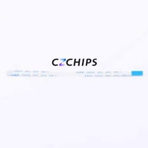 FFC0.5B-8P-100-4-8 FFC Cable (Flexible Flat Cable) P=0.5mm Connector 8P 0.5mm Reverse 10cm - Product Image 1