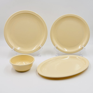 Vajilla de Melamina para Restaurante y Hotel, Libre de BPA, Apta para Lavavajillas, Duradera, para Desayuno, Almuerzo y Fiestas - Product Image 6