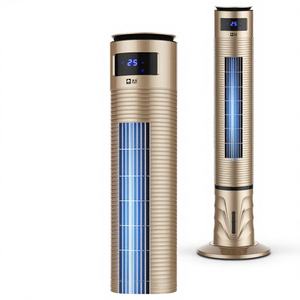 <span class=keywords><strong>Ventilateur</strong></span> tour sans pales à refroidissement par eau avec télécommande, fonctionnement silencieux, oscillation gauche/droite - Product Image 1