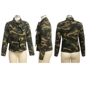 Yüksek kaliteli bayan mont uzun kollu artı boyutu güz kış kadın Denim ceket - Product Image 6