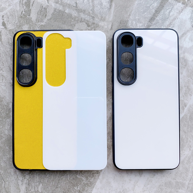 Sublimation Phone Case Phone Case with Glass Plate for Vivo V60(5G) V30E V21 V25(5G) Heat Press Transfer Phone Case