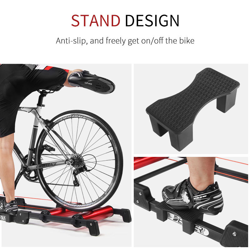 Rouleaux de vélo intérieur stationnaire exercice vélo rouleau