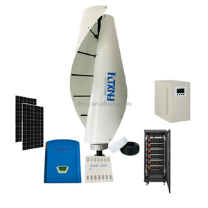 Kit de Energía Eólica de Eje Vertical de 600W 1000W 5kW 10kW 12V/24V para Zonas con Baja Velocidad del Viento con Garantía de 10 Años - Product Image 1
