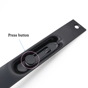 Chốt Ẩn Bề Mặt Thép Không Gỉ Kéo Đẩy Chốt Xả Cửa Gắn Chốt Màu Đen - Product Image 6