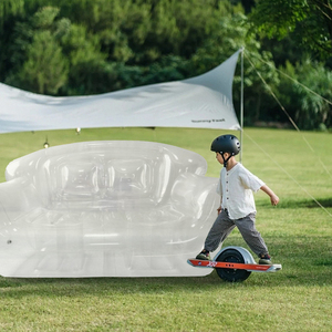 Cama Inflable Doble Plegable Personalizada al por Mayor, Cama de Aire de PVC Grueso, Muebles para Acampar al Aire Libre - Product Image 4