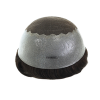 Peluca de cabello humano Bella al por mayor, pelucas de reemplazo de cabello para hombre, protesis capilar, encaje invisible con polietileno