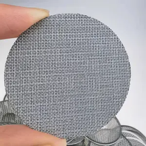 High Quality Sintered 50mm Stainless Steel Mesh Filter Disc coffee filter