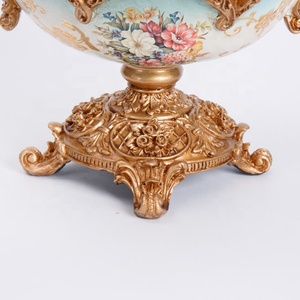 Vaisselle en vrac Personnalisé en Fiber de Verre En Résine Haute Pied Plat Plaque Ventes Asie <span class=keywords><strong>Du</strong></span> Sud-Est - Product Image 5