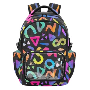 Factory Wholesale Girls Fashion PVC Transparent <b>Waterproof</b> <b>Backpack</b> Zipper Heavy Duty Lightweight Large Capacity Sport <b>Backpack</b> - Product Image 1