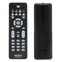 HUAYU Control Remoto Universal para Televisores LED LCD, Televisor Inteligente Infrarrojo ABS, Compatible con Philips, 1 Unidad, 2 Unidades