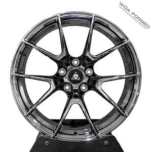 Jantes forgées en alliage d'aluminium 6061-T6 VS-5RS chromées noires brillantes au design musculaire et élégant, personnalisées pour voitures particulières BMW M3 M4 - Product Image 1