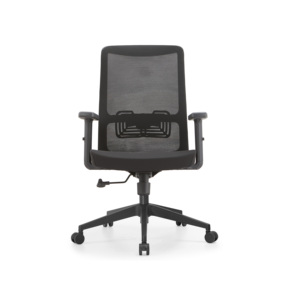 Silla de Oficina Ergonómica con Soporte Lumbar, Respaldo de Malla de Alta Elasticidad, Diseño Moderno, Base de Metal Cromado, Altura Ajustable, Giratoria - Product Image 6