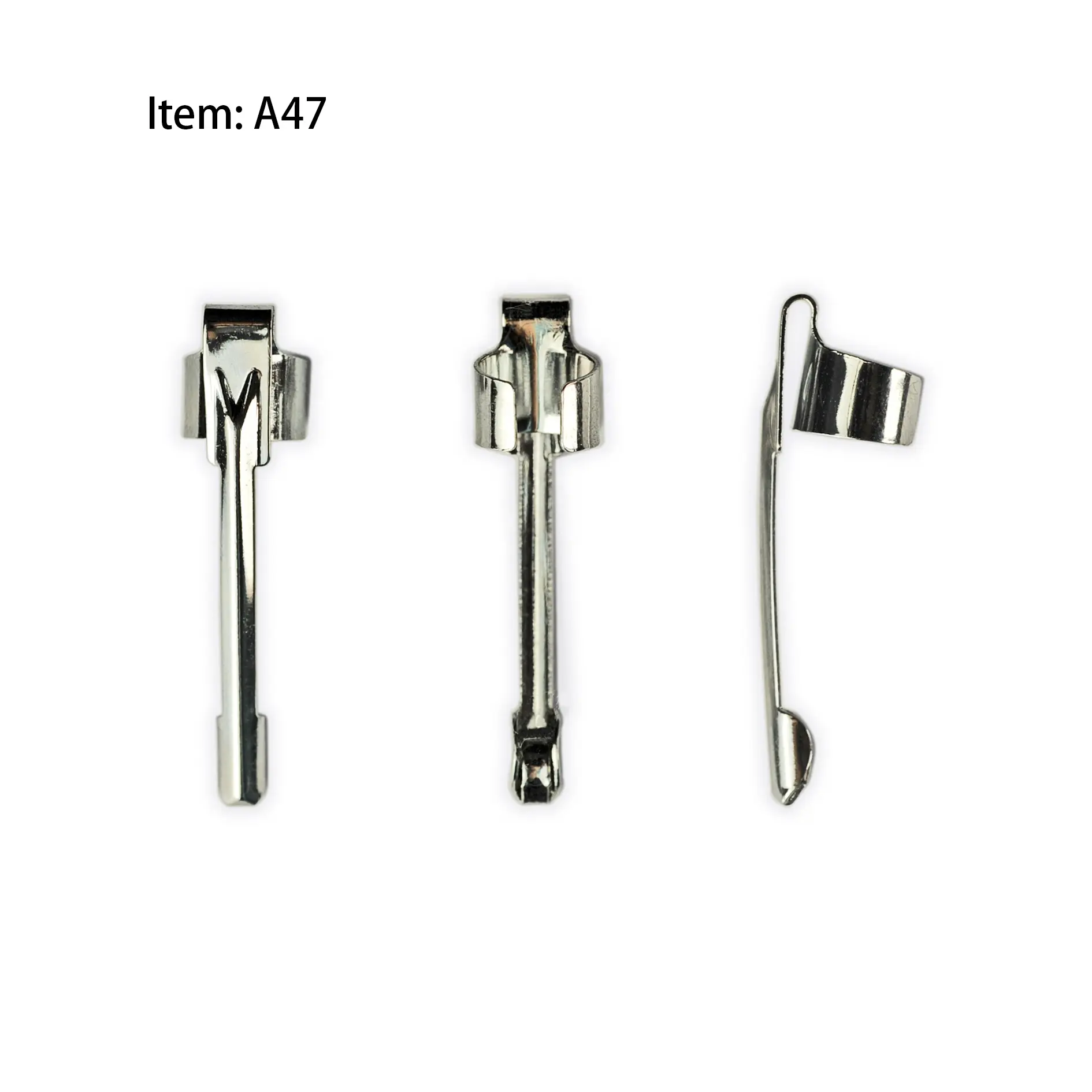 Accessori per penne di lusso all'ingrosso produttore di hardware logo personalizzato OEM metallo clip per penna in acciaio inossidabile