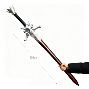 Épée de <span class=keywords><strong>Dante</strong></span> <span class=keywords><strong>Devil</strong></span> <span class=keywords><strong>May</strong></span> <span class=keywords><strong>Cry</strong></span>, Lame Rébellienne, Arme de Cosplay, Jouet Léger et Sûr, Sans Danger - Product Image 2