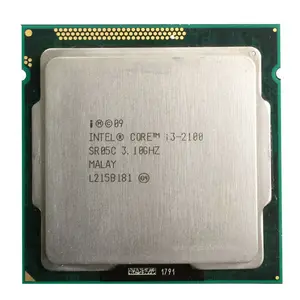 Used i3 series CPU 3.1G LGA 1155 socket i3-2100 dual desktop CPU