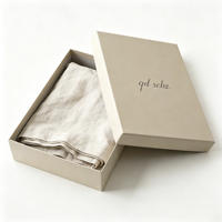 Boîte en carton rigide pliable haut de gamme, imperméable et écologique, pour emballage cadeau de luxe pour vêtements, avec pelliculage mat