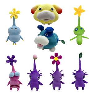 ตุ๊กตาผ้ากำมะหยี่ลายดอกไม้สีม่วงสุดน่ารักของเล่นนุ่มยัดนุ่น9รูปแบบสำหรับเด็กดาว <span class=keywords><strong>pikmin</strong></span> น้ำแข็ง <span class=keywords><strong>pikmin</strong></span> ของเล่นพร้อมฟังก์ชั่นบรรเทาความเครียด - Product Image 4