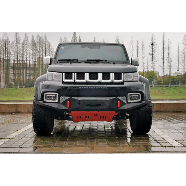 Modified and Upgraded Manganese Steel Front and Rear Bumpers Are Suitable for BAIC Beijing BJ40 Accessories in 2018-2023