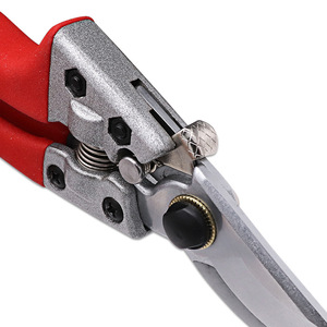 Garden Shears Alloy Steel Blade 20-30 Mm Trimming Diameter Red Handle Professional Pruning Tool For Fruit Trees Landscaping - Product Image 1