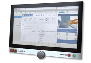 Hochpräzise 200T Vollautomatische CNC-Abkantpresse DA69S 3D-Simulationssystem Fortschrittliche 3D-Programmierung für Edelstahl - Product Image 2