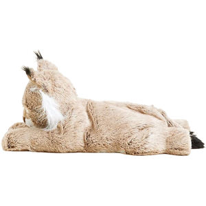 Heatable Lavender Boneka Hewan Boneka Bob Kucing Pendinginan Bantuan Penghangat Menenangkan Mainan Mewah Menggemaskan - Product Image 2