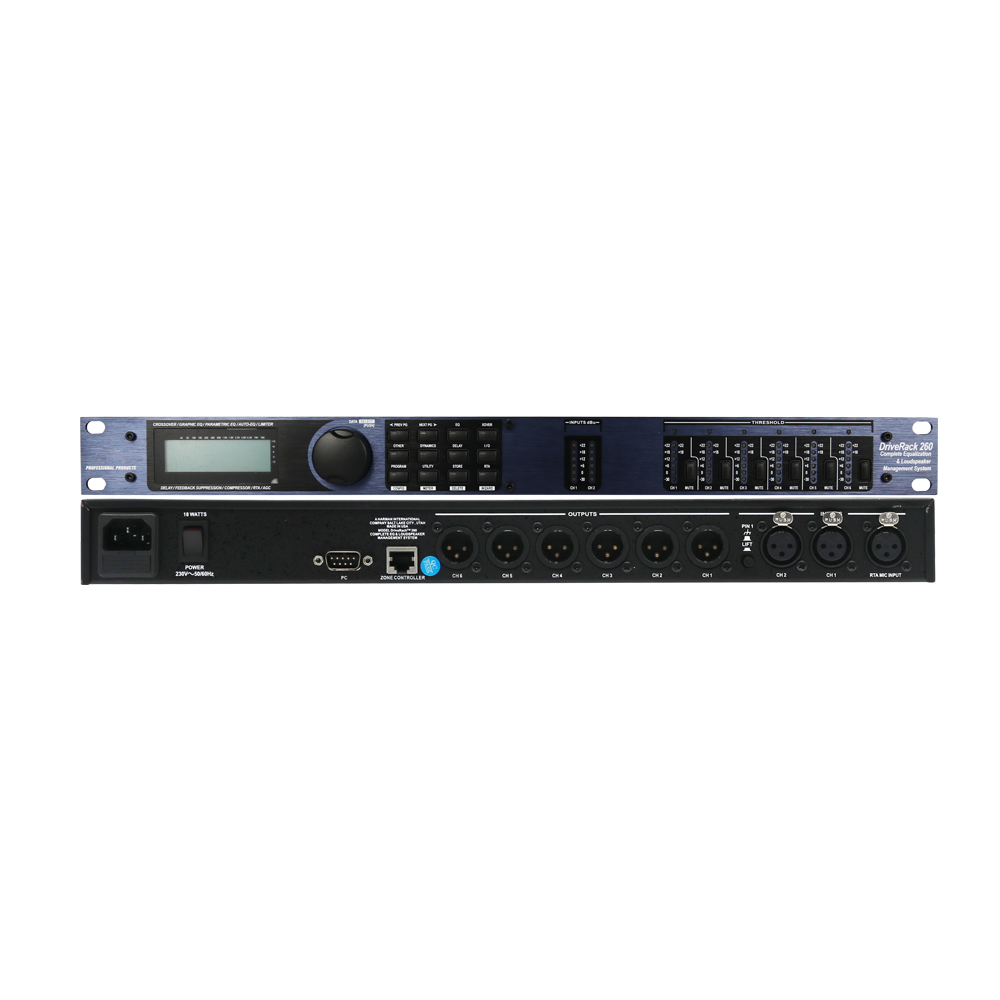 dbx DriveRack VENU360 - 3in6out DSP Audio Processor