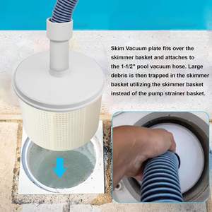 Plaque et adaptateur d'aspirateur pour <span class=keywords><strong>skimmer</strong></span> de piscine en plastique 3MIRRORS SP1106 pour les modèles de piscines <span class=keywords><strong>Hayward</strong></span> SP1082/1084/1085/1075, nettoyant écologique - Product Image 5