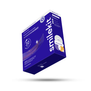 Ev beyaz diş mor beyazlatma şeritleri organik diş beyazlatma şeritleri - Product Image 3