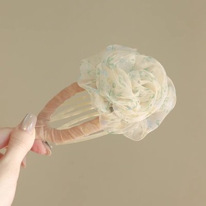 Pinza de Pelo con Diseño de Flores, Estilo Dulce y Primaveral para Mujer, Nueva Pinza de Pelo de Tela, Accesorios para el Cabello - Product Image 4