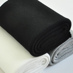 Tissu côtelé élastique en coton pour poignets, ourlets, cols, bordures de sweat-shirts, matériau pour ceintures et ouvertures de jambes de pantalons pour bébés - Product Image 3