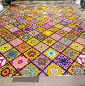 Tappeti Moderni di Alta Gamma in Velluto Stampato con Motivi Personalizzati, Colori e Dimensioni su Misura - Resistenti all'Acqua e Antiscivolo per Sale da Pranzo e KTV - Product Image 3