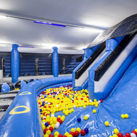 Nouveau design de haute qualité intérieure location commerciale partie événements gonflable aire de jeux parc pour enfants et adultes