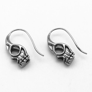 Yunnique – boucles d'oreilles en acier titane pour hommes et femmes, design de squelette géométrique, bijoux à la mode - Product Image 5