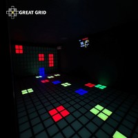 Logiciel de jeux interactifs sur sol LED, pack de jeux actifs pour parc de trampolines et centre de divertissement familial