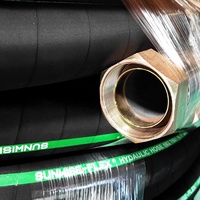 Tuyau hydraulique spiralé à 6 brins haute impulsion, très résistant, 420 bars, super haute pression pour plateformes de forage et machines minières