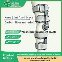 Attelle de rééducation pour la fixation du genou et le soutien des membres inférieurs, pour les blessures du ménisque et des ligaments, avec angle et sangles réglables, garantie à vie