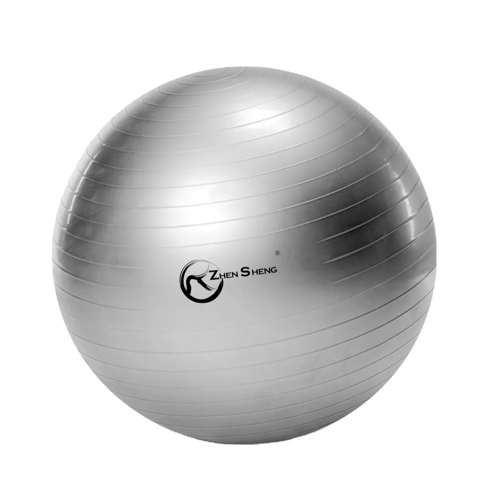 Zhensheng logotipo personalizado pelota de yoga gimnasio pelota de ejercicio equipo de fitness gimnasio ejercicio accesorio pelota de pilates