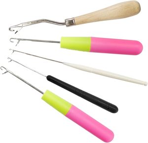Lot de 5 crochets à loquet courbés pour tresses africaines, fixation de perruques et tissage de cheveux - Product Image 2