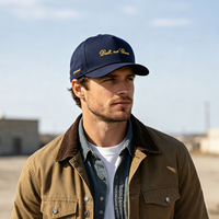 Gorra de Béisbol Bordada Ajustable de Algodón Lavado de 6 Paneles con Logotipo Personalizado para Adultos Unisex