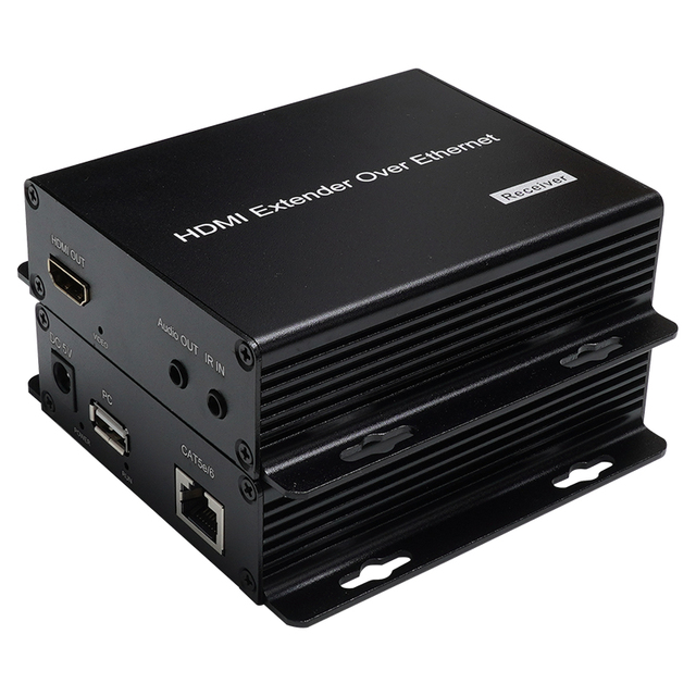 Wholesale 200M HDMI KVM Extender 1080P 60Hz Over IP Cat5e/6 Ethernet HDMI RJ45 Lan Ethernet Extender Transmitter Receiver