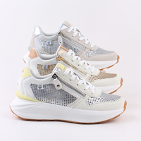 Olicom Logo personnalisé tendance baskets pour femmes baskets de marche et de course baskets respirantes à fermeture éclair baskets pour femmes baskets de créateur