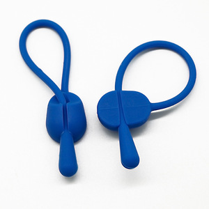 Organiseur de câbles en silicone réglable, attaches de câbles colorées réutilisables, sangle élastique en caoutchouc de silicone, attache de câble en silicone - Product Image 1