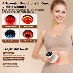 <span class=keywords><strong>Cepillo</strong></span> Eléctrico para Drenaje Linfático, Herramienta de Raspado Gua Sha, Dispositivo de Masaje Anticelulítico de Meridianos, Dispositivo de Ventosas Eléctricas - Product Image 3
