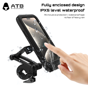 Accesorios para teléfono móvil, <span class=keywords><strong>soporte</strong></span> para teléfono de bicicleta, accesorios para motocicleta, <span class=keywords><strong>soporte</strong></span> impermeable para teléfono móvil de motocicleta para bicicleta y motocicleta - Product Image 6